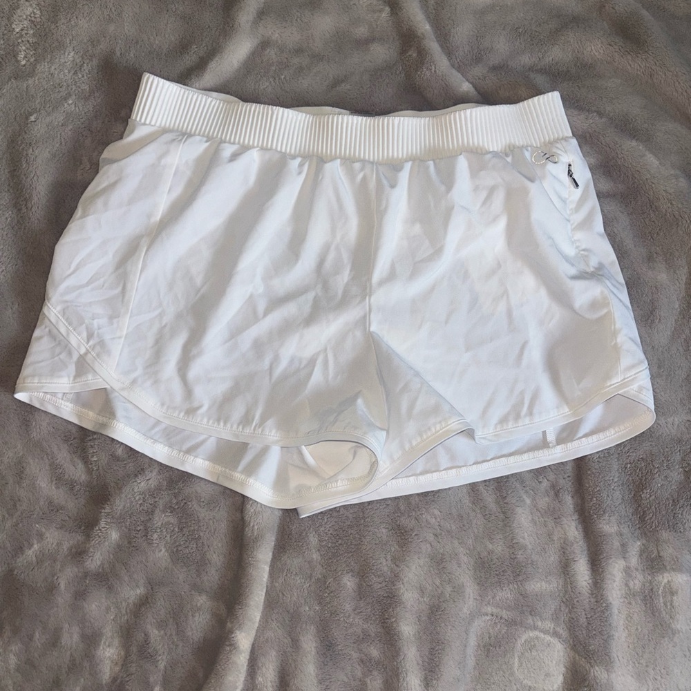 White Athletic Shorts